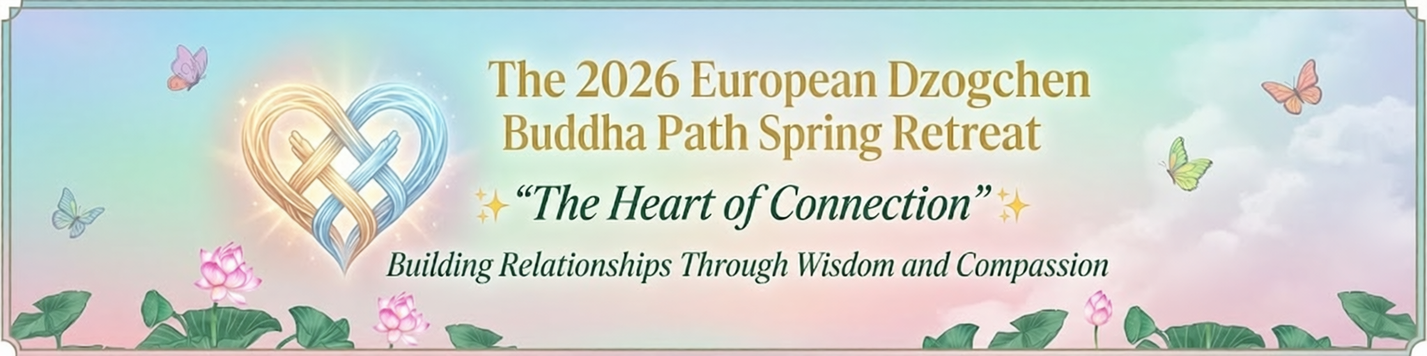 Spring retreat banner